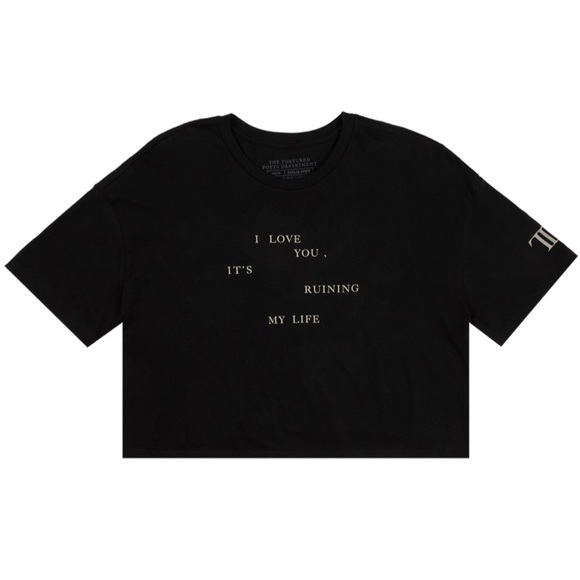 Taylor Swift 2XL Tortured Poets Department I Love You It's Ruining My Life Tee - Picture 14 of 14